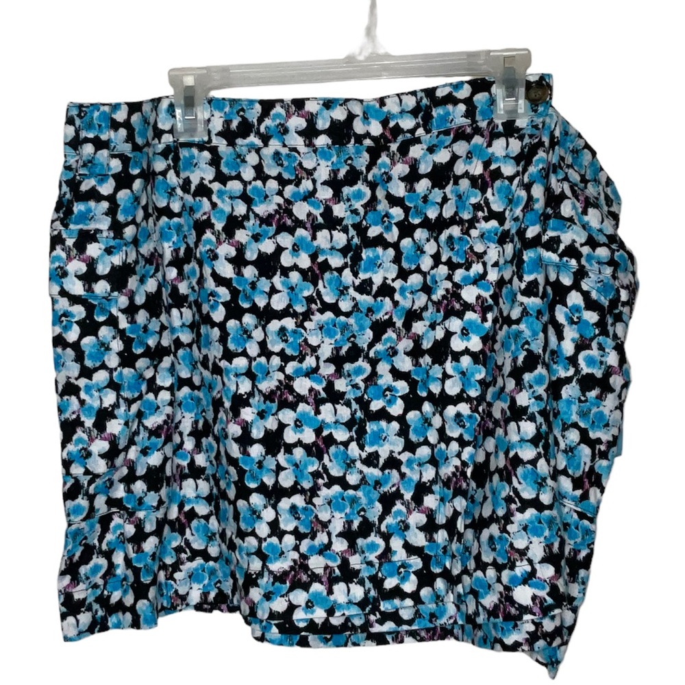 Future Collective x Target 28 Skirt Blue Floral DITSY FLORAL PRINT CARGO SKIRT